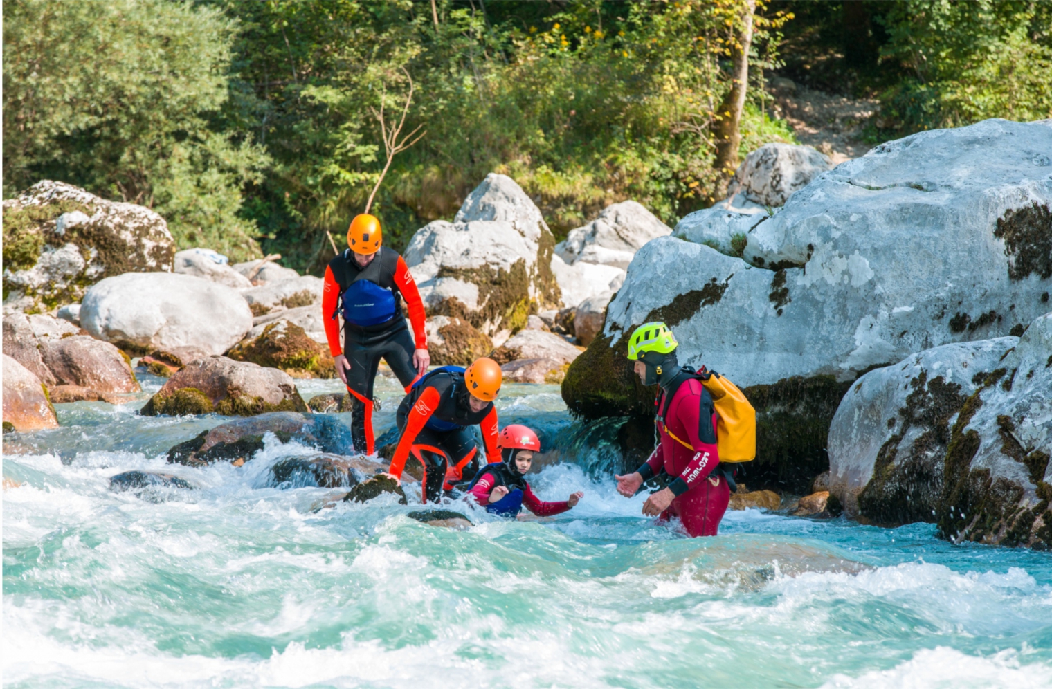 FAB Canyoning bofy rafting slovenia 7